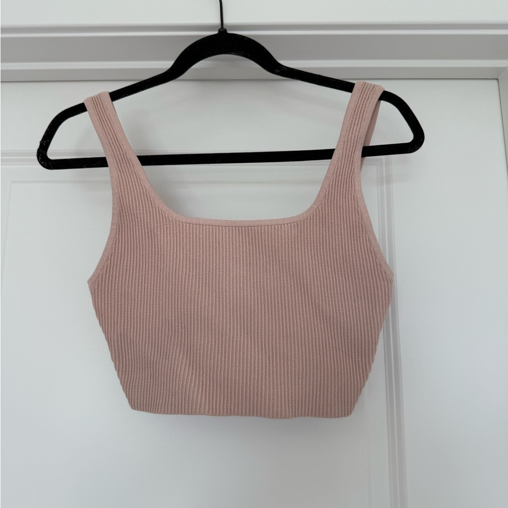 Babaton Blush Ribbed Tank Top